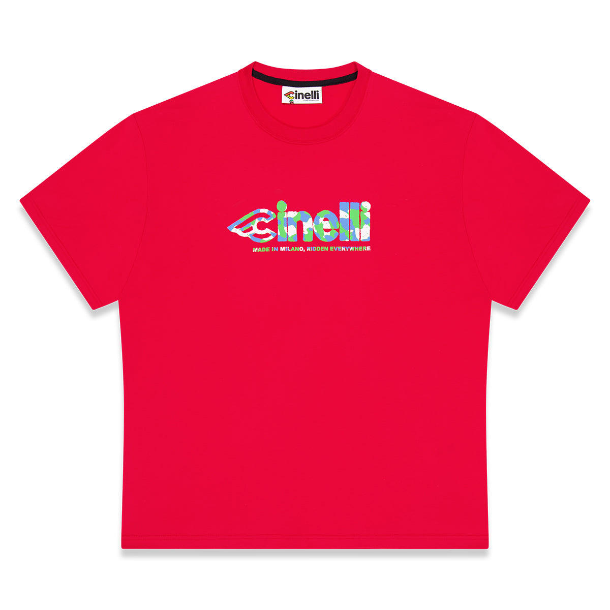 T-SHIRT GLOBAL CYCLING RED