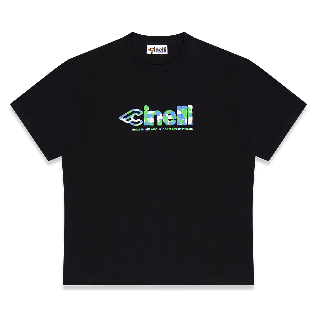 T-SHIRT GLOBAL CYCLING BLACK