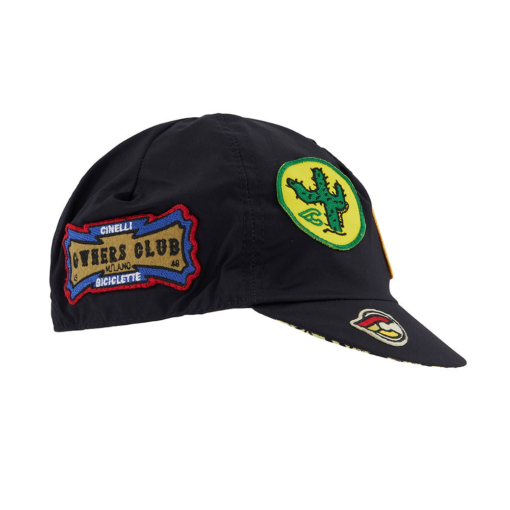 CYCLING CAP HISTORY PATCH BLUE