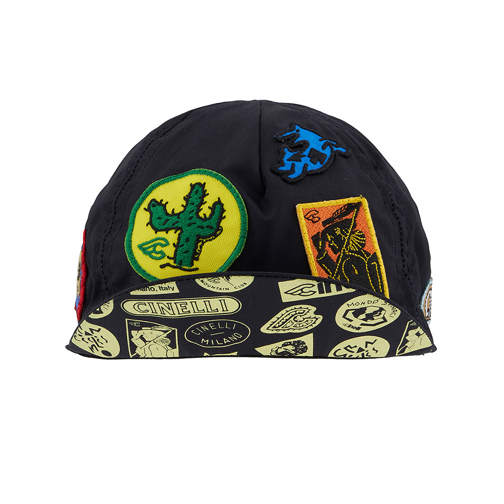 Cycle by myob MOTTLED PATTERN HAT ブラック Cycle by myob MOTTLED PATTERN HAT ブラック