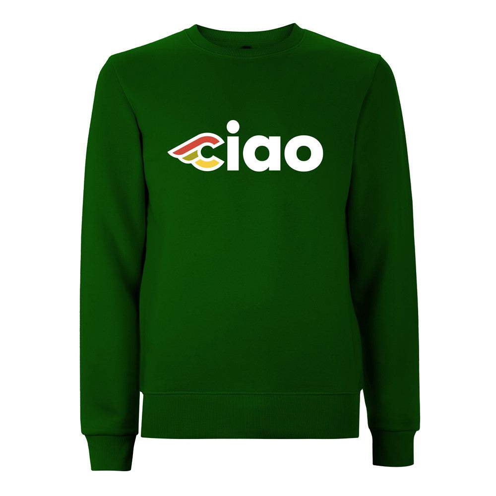 CIAO GREEN CREWNECK SWEATSHIRT