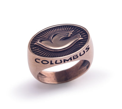 COLUMBUS CENTO RING BRONZE