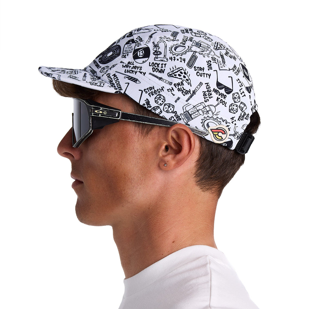 TUTTO TECH CAP CHAS CRISTIANSEN SHRED LIFE WHITE – Cinelli