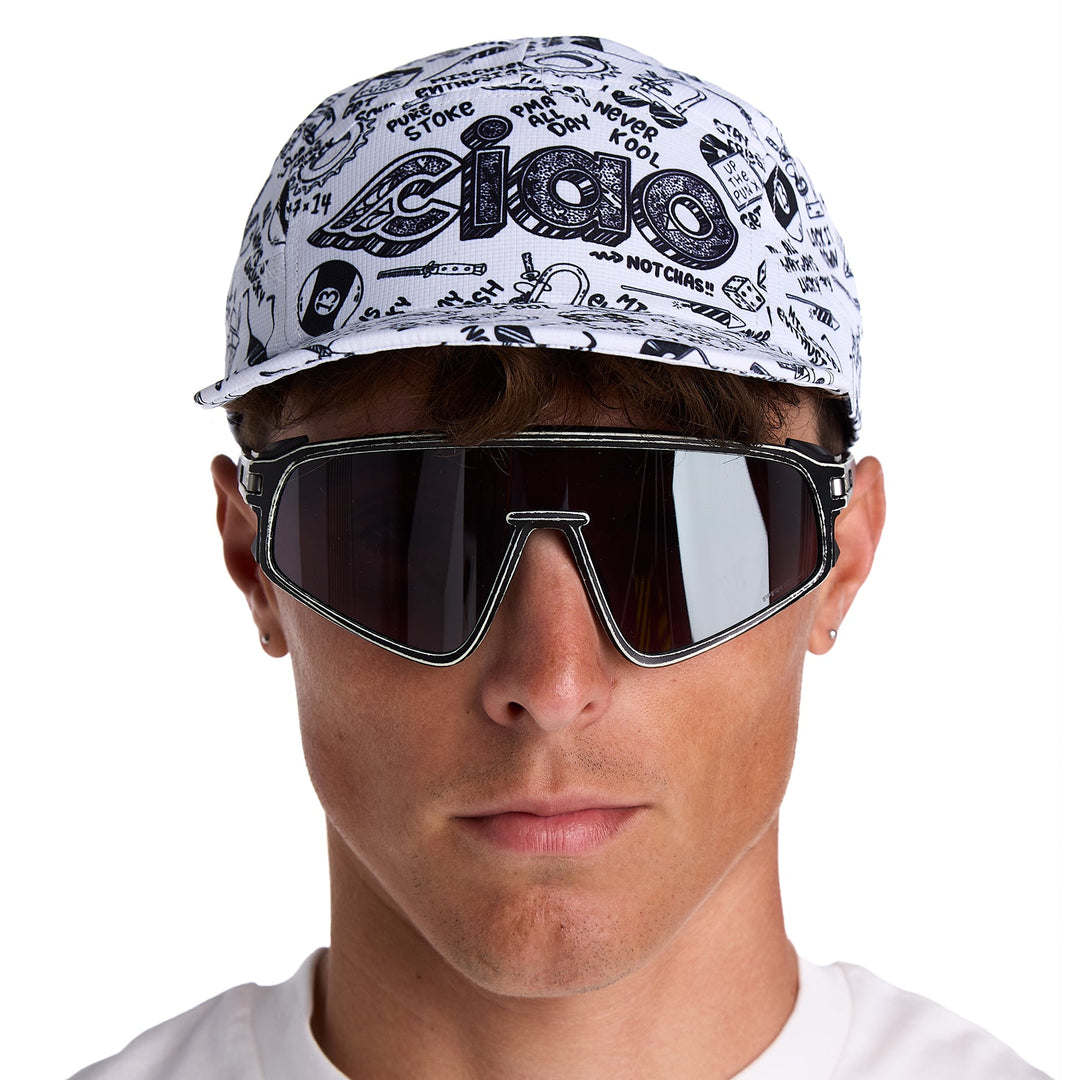TUTTO TECH CAP CHAS CRISTIANSEN SHRED LIFE WHITE – Cinelli