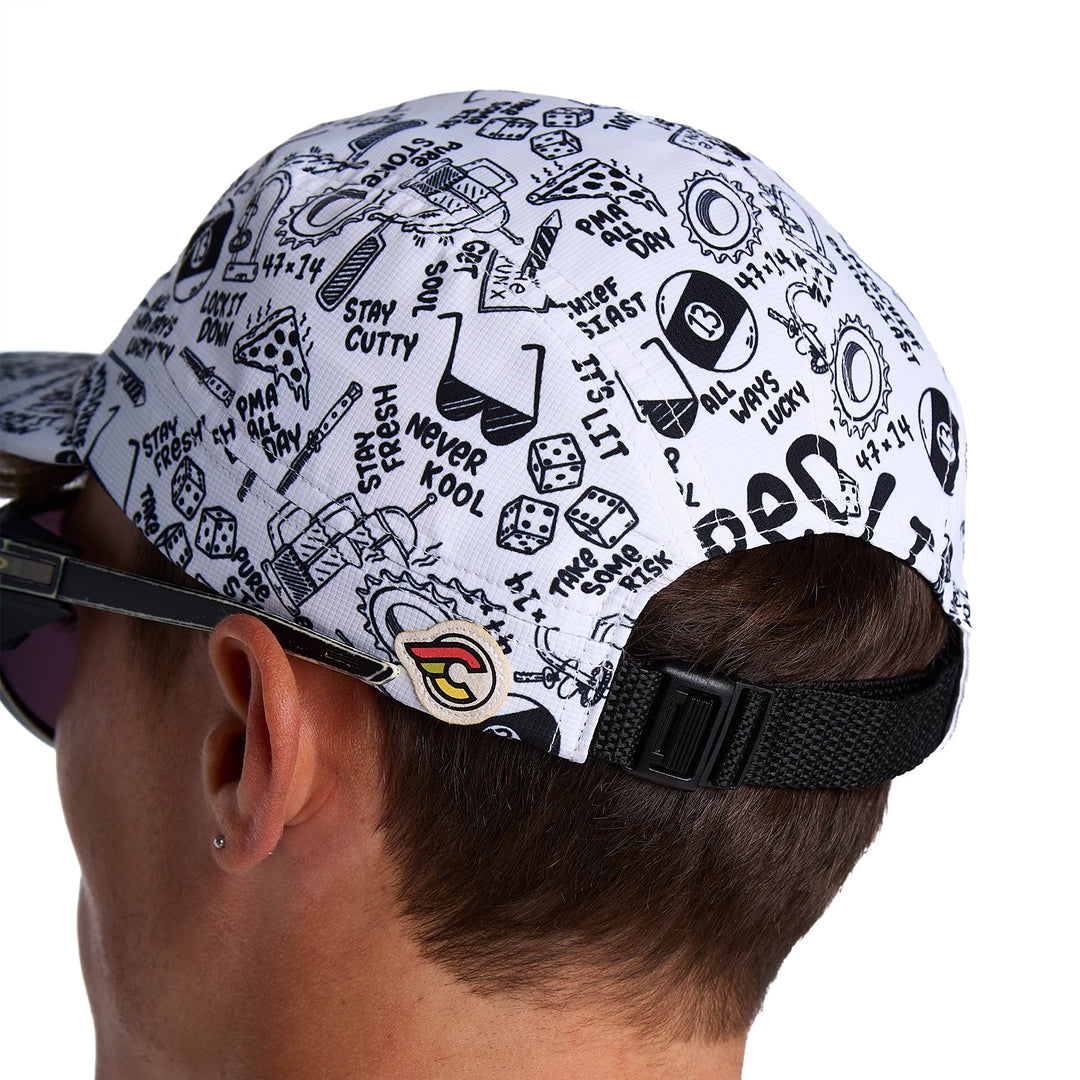 TUTTO TECH CAP CHAS CRISTIANSEN SHRED LIFE WHITE – Cinelli