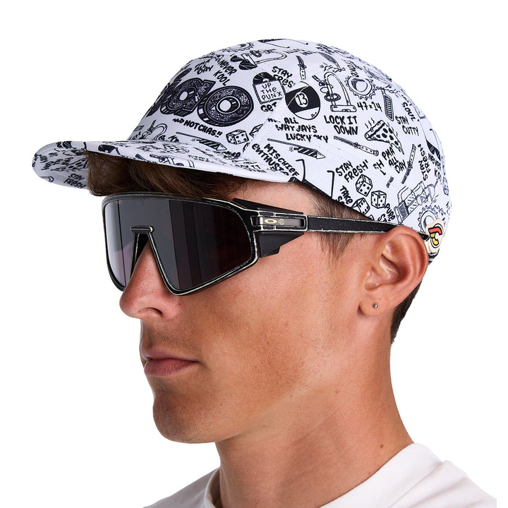 TUTTO TECH CAP CHAS CRISTIANSEN SHRED LIFE WHITE – Cinelli