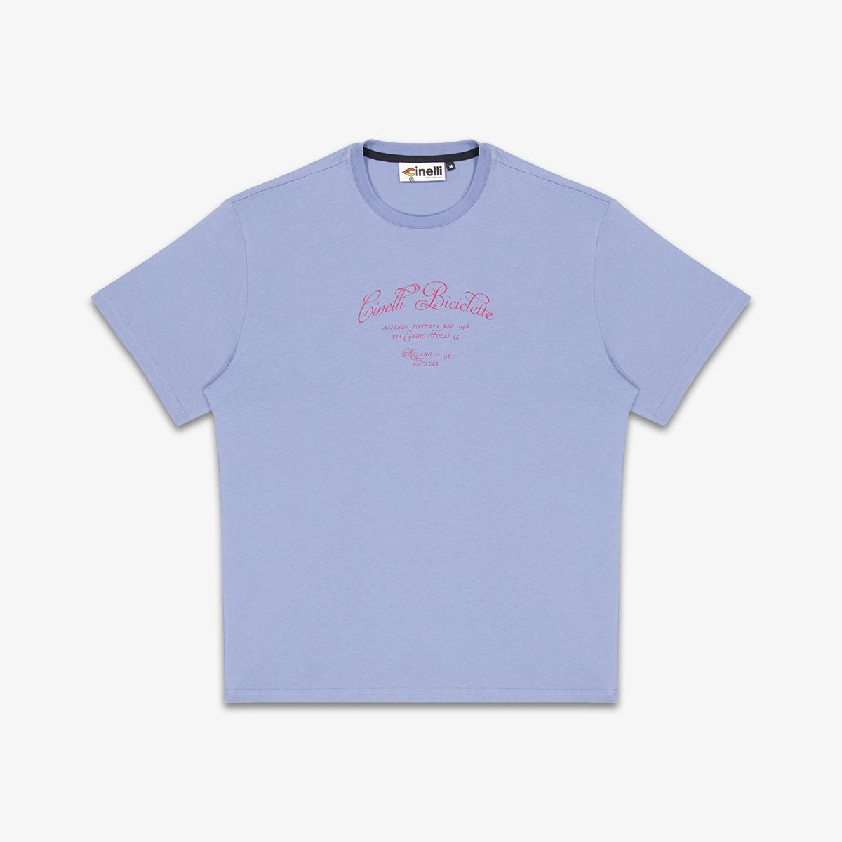 T-SHIRT VIA FOLLI BLUE