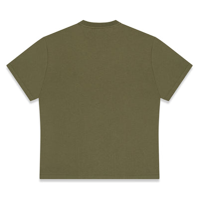 T-SHIRT GLOBAL CYCLING ARMY GREEN