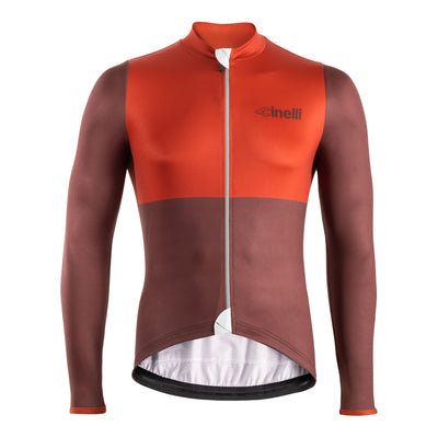 WINTER JERSEY TEMPO BROWN BLOCK