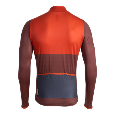 WINTER JERSEY TEMPO BROWN BLOCK