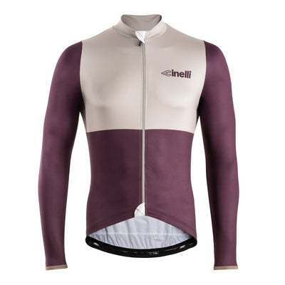 WINTER JERSEY TEMPO PURPLE BLOCK