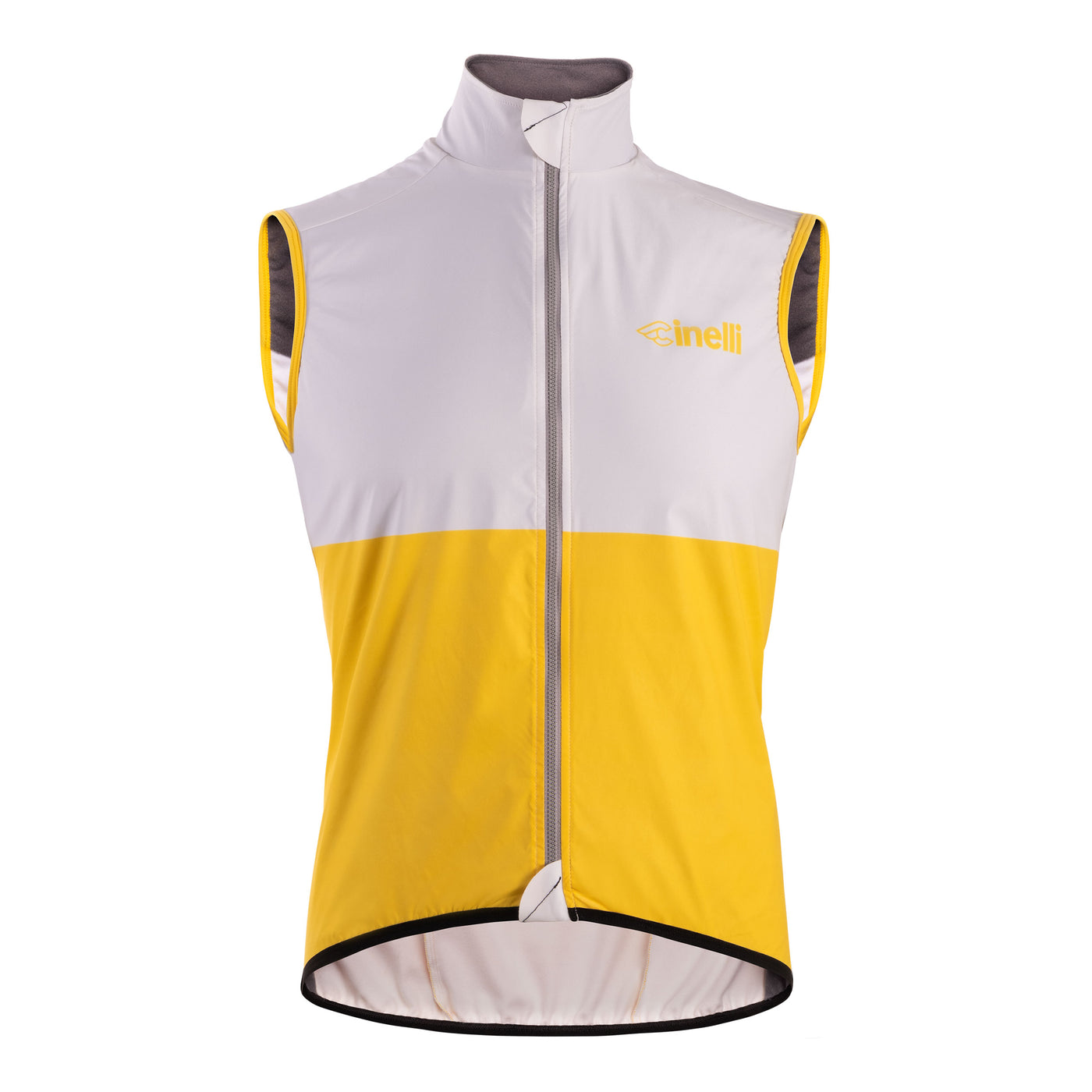 WINTER VEST TEMPO YELLOW BLOCK
