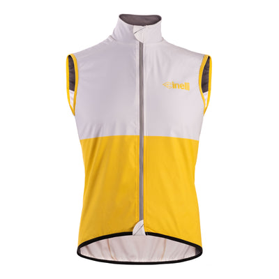 WINTER VEST TEMPO YELLOW BLOCK
