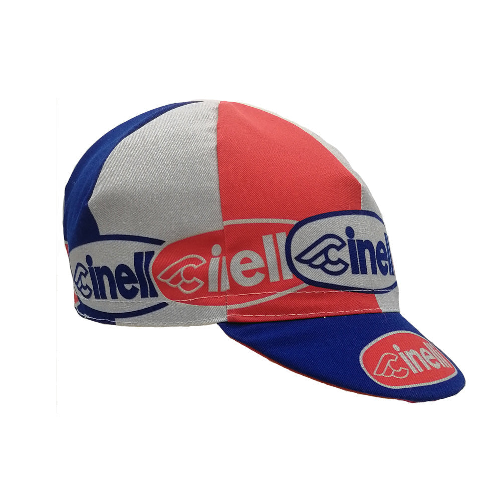 CAP OVAL RED AND BLUE – Cinelli Official Americas