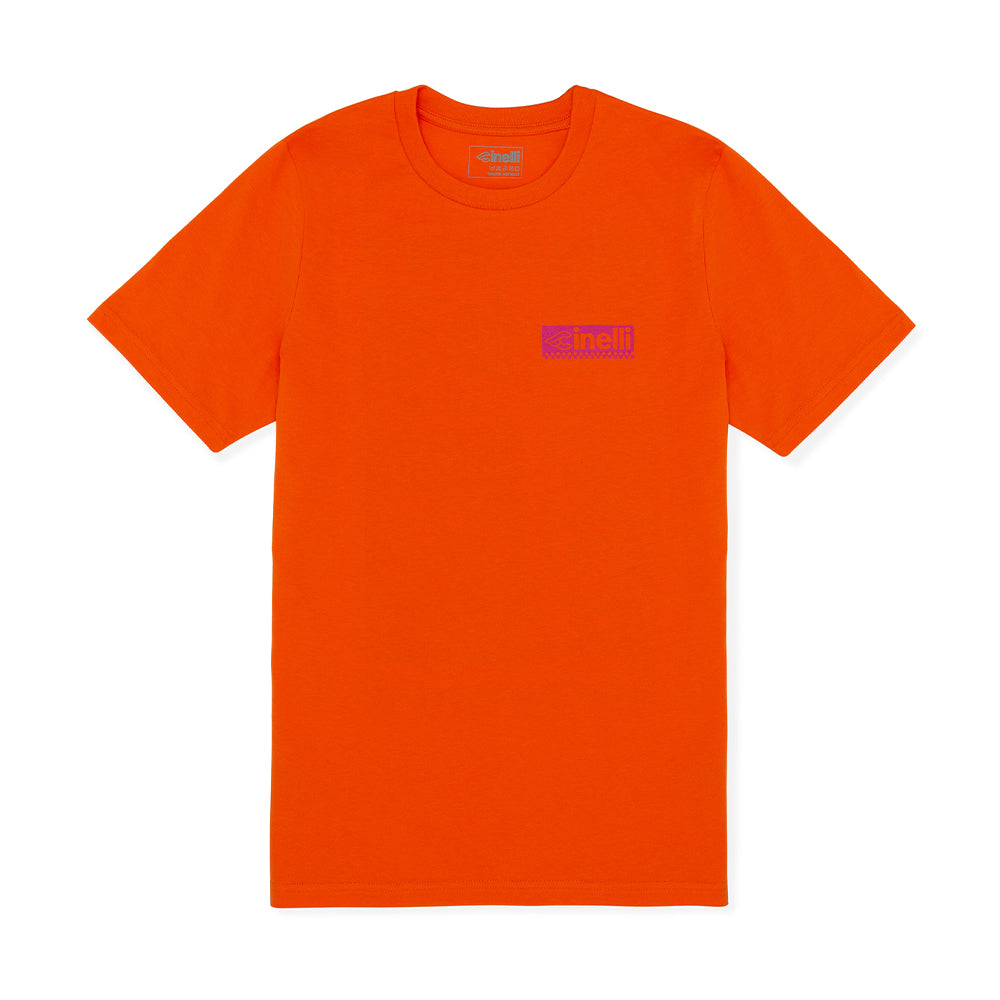 CINELLI RACING BICYCLES BRIGHT ORANGE, T-Shirt, IMG.1