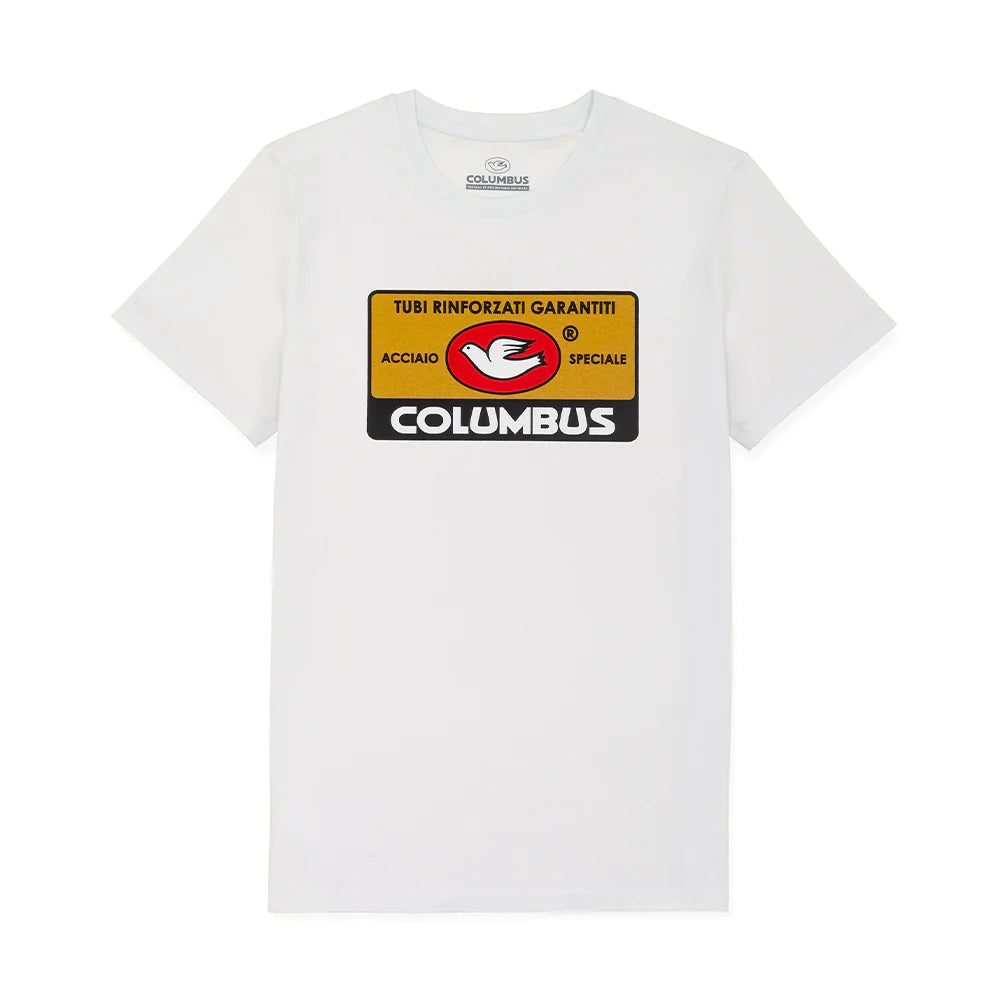 COLUMBUS TAG T-SHIRT WHITE – Cinelli Official Americas