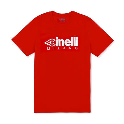 CINELLI MILANO BRIGHT RED, T-Shirt, IMG.1