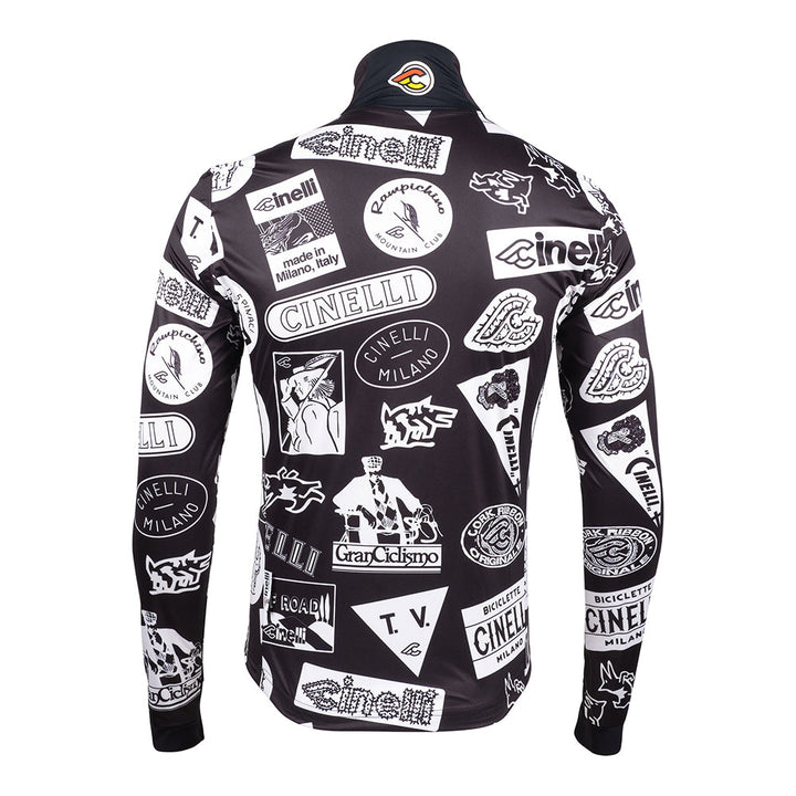 WINDPROOF JACKET SUPERCORSA GRANCICLISMO BLACK – Cinelli Official