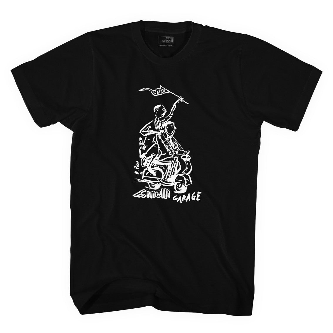 RUSS POPE 'GARAGE' BLACK T-SHIRT, T-Shirt, IMG.1