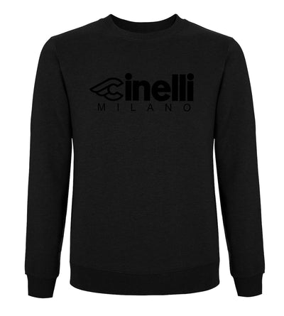 CINELLI MILANO FLOCKED CREWNECK SWEATSHIRT, Sweatshirt, IMG.1