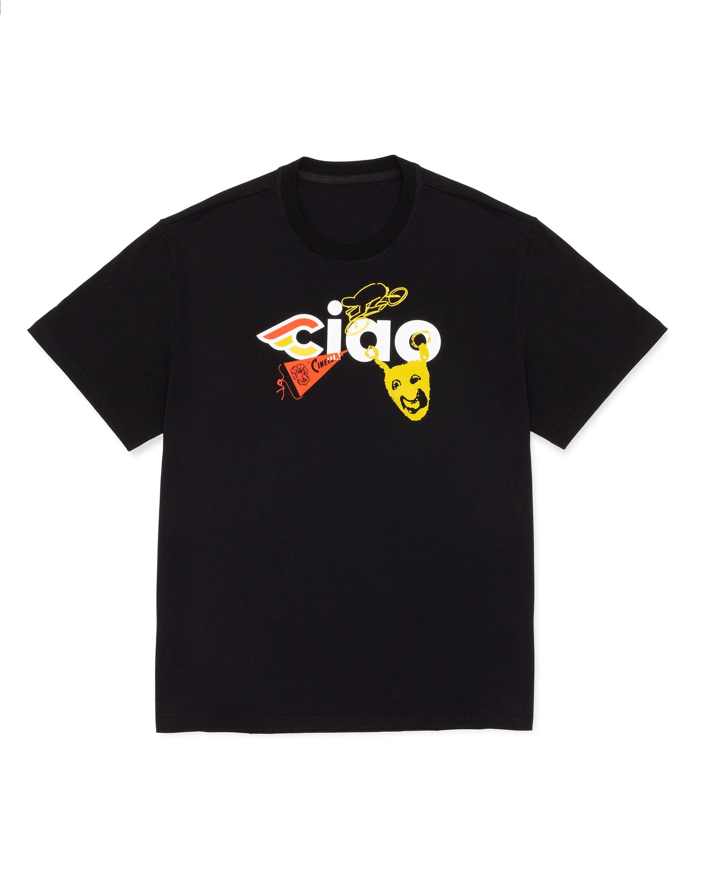 T-SHIRT CIAO ICONS BLACK, T-Shirt, IMG.1