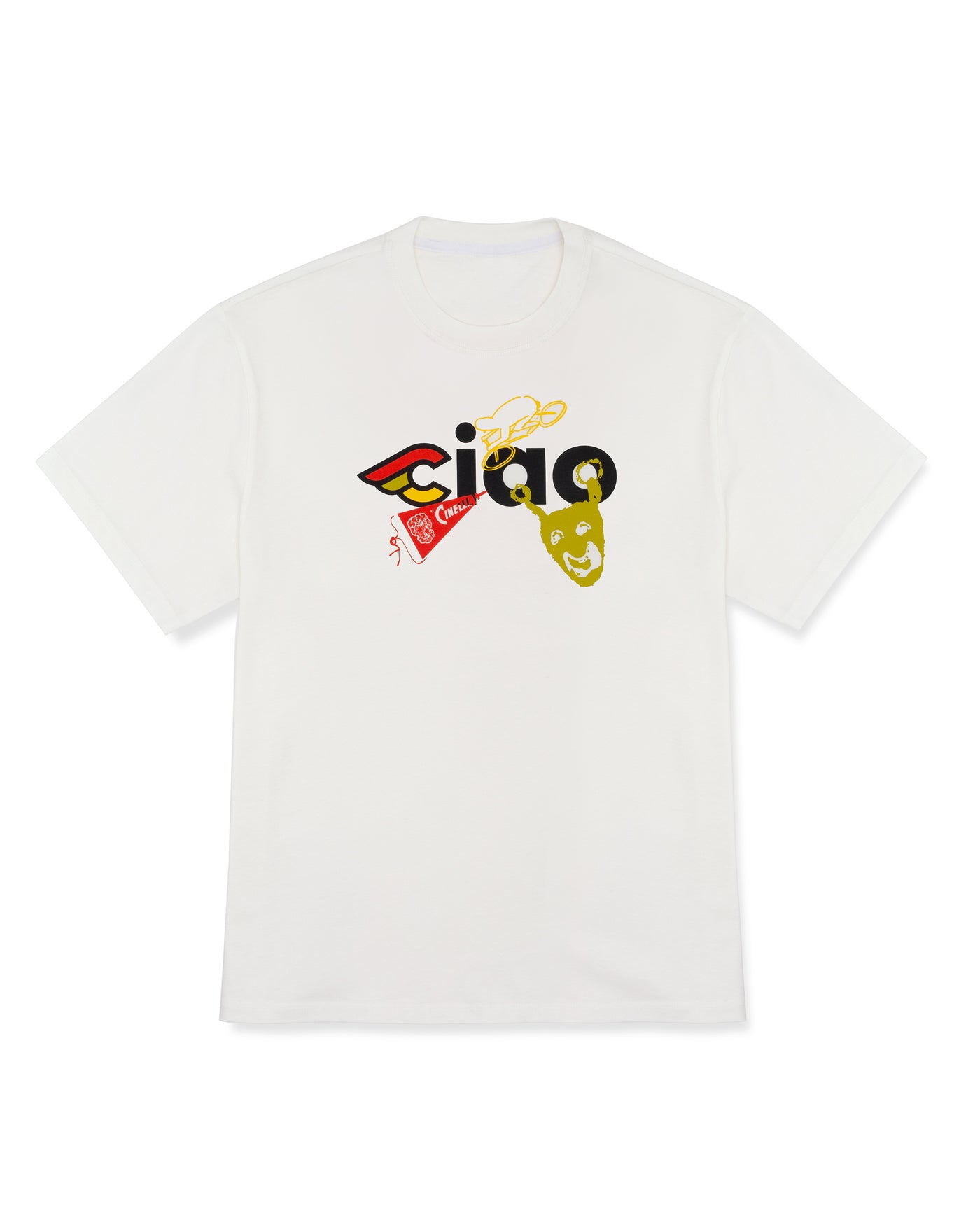 T-SHIRT CIAO ICONS WHITE, T-Shirt, IMG.1