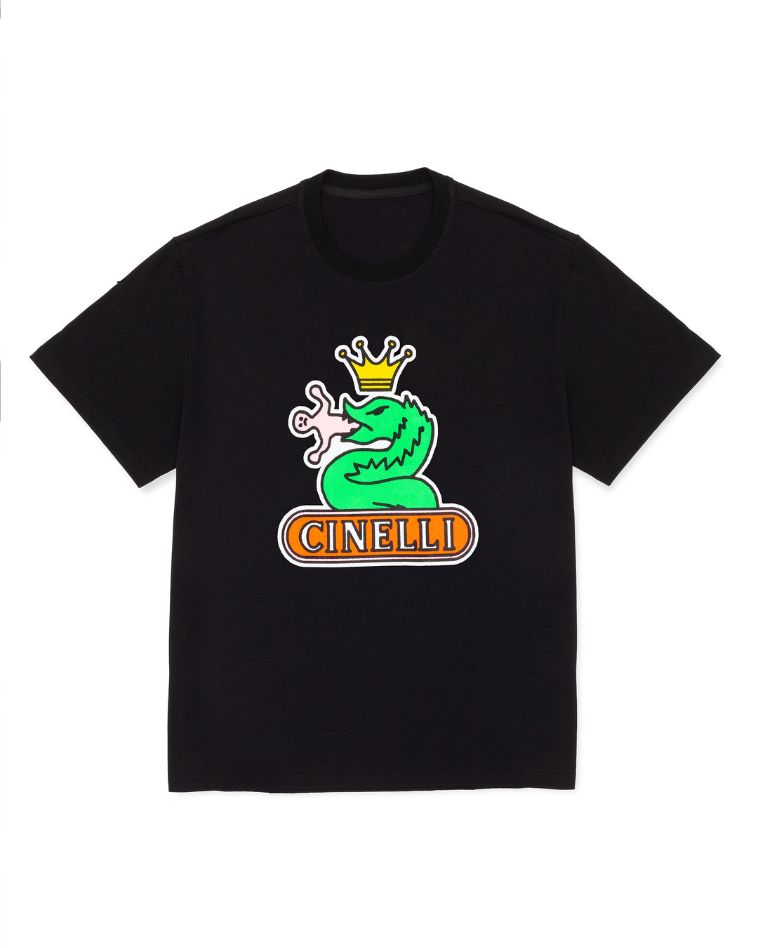 T-SHIRT SPECIALE CORSA BLACK BRAULIO – Cinelli Official Americas